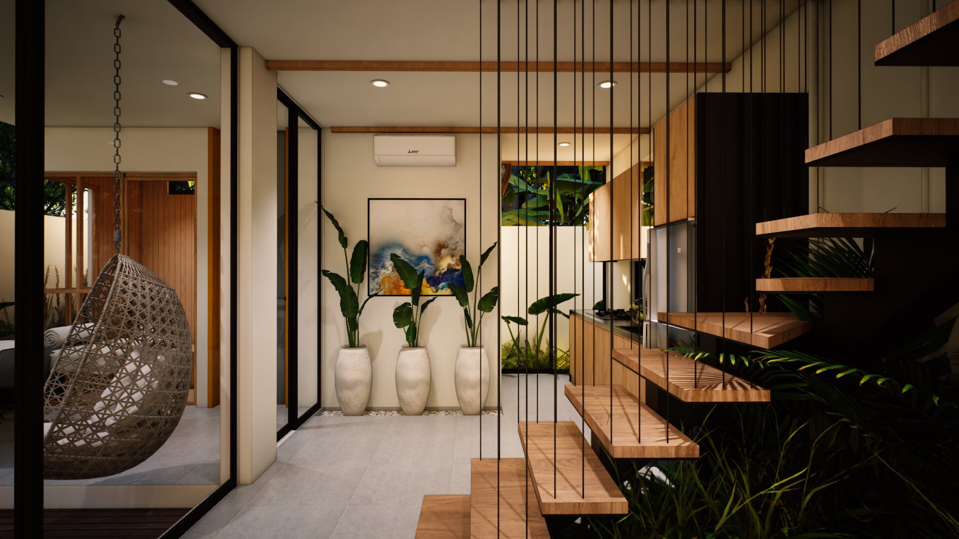Kitchen view 3