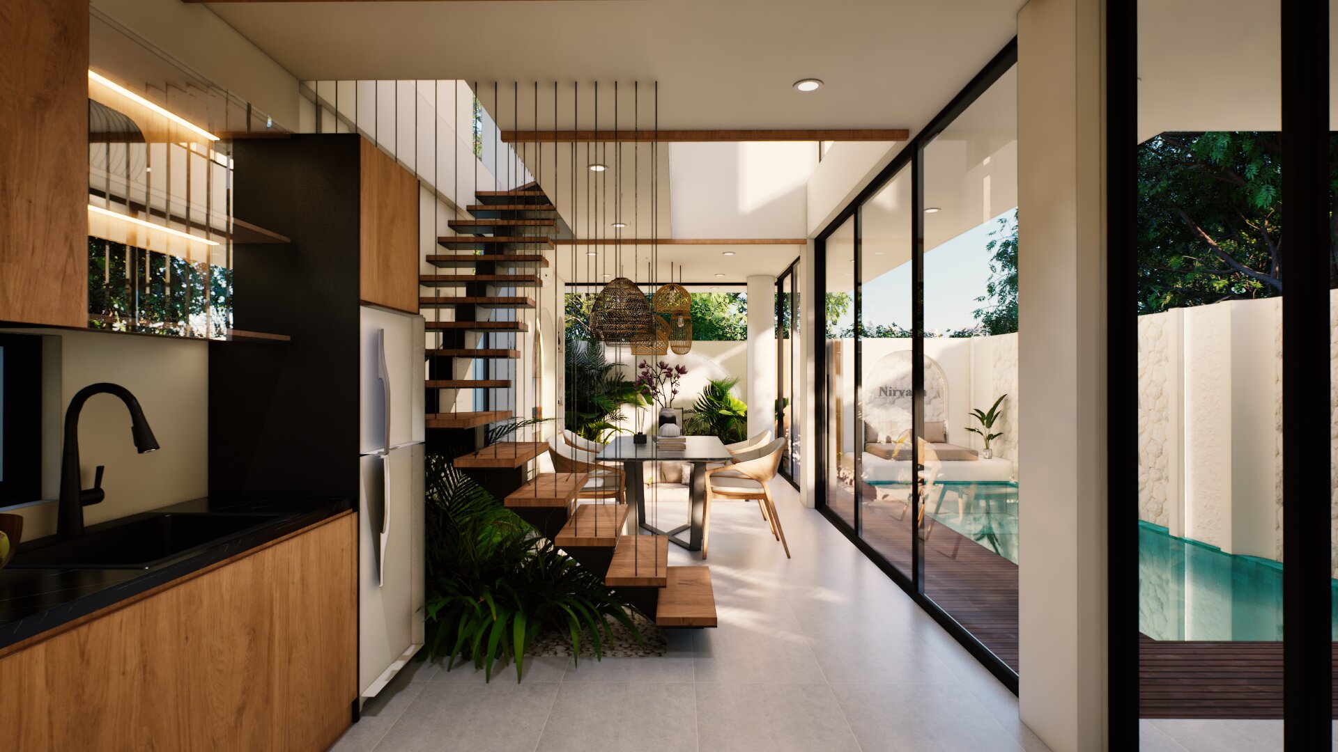 Kitchen View 1