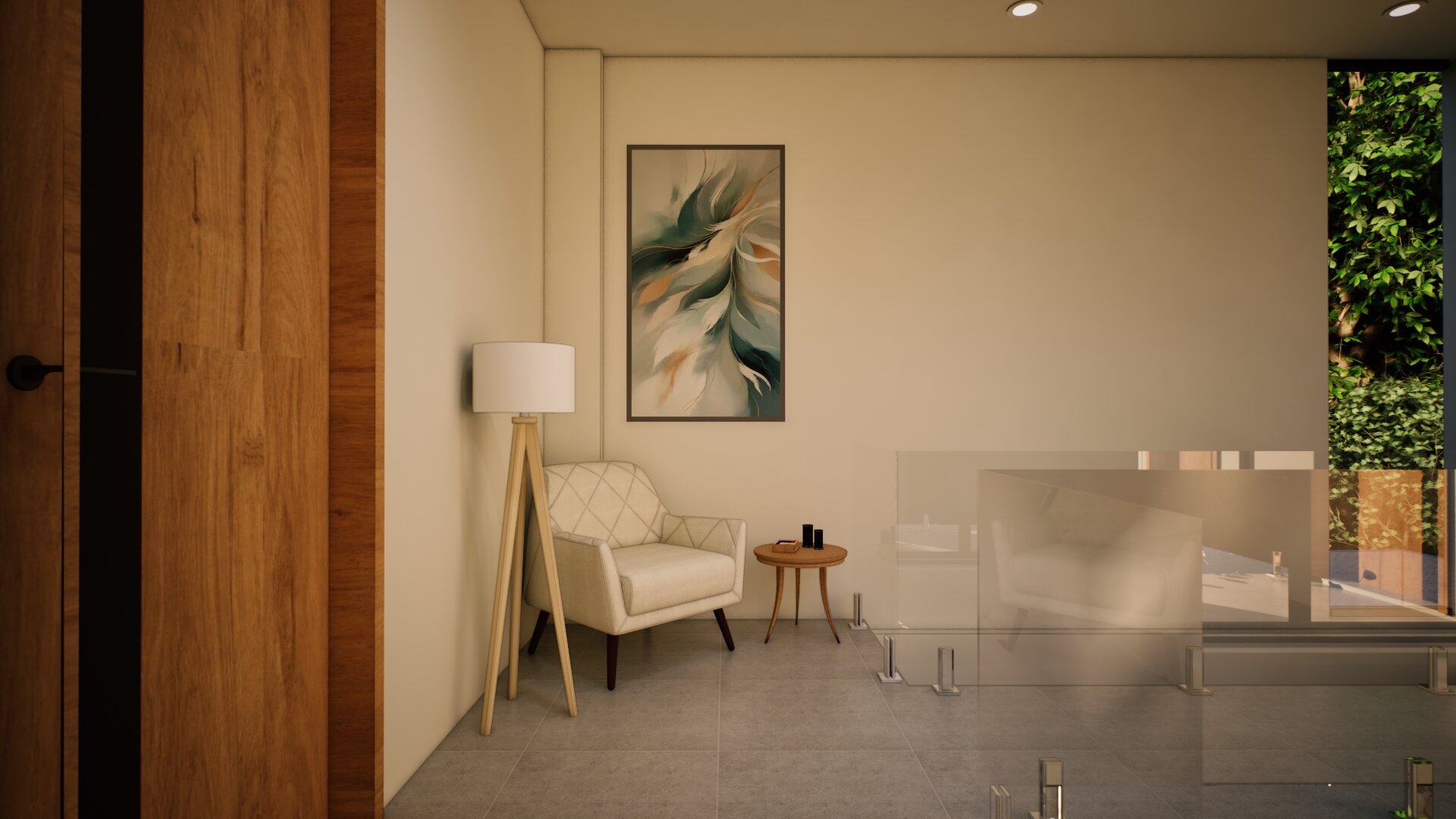Corner sitting view 1