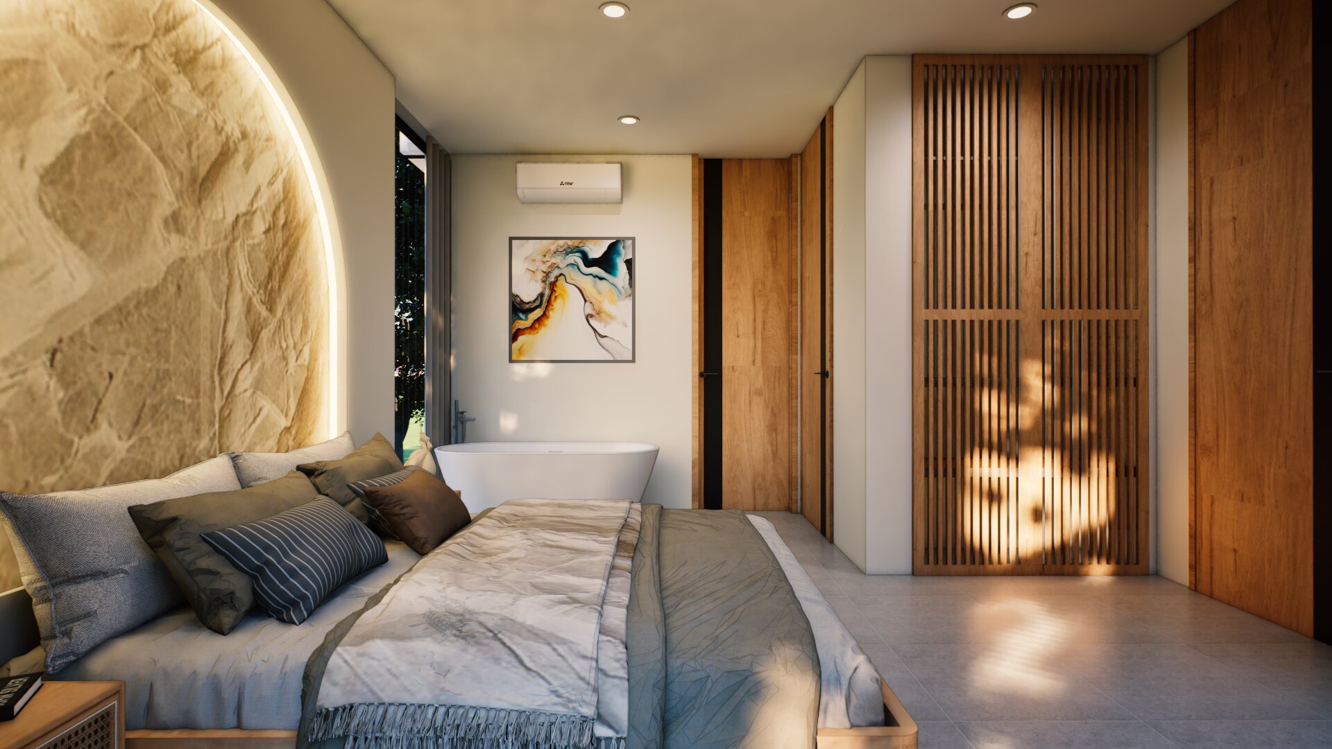 Master Bedroom View 1